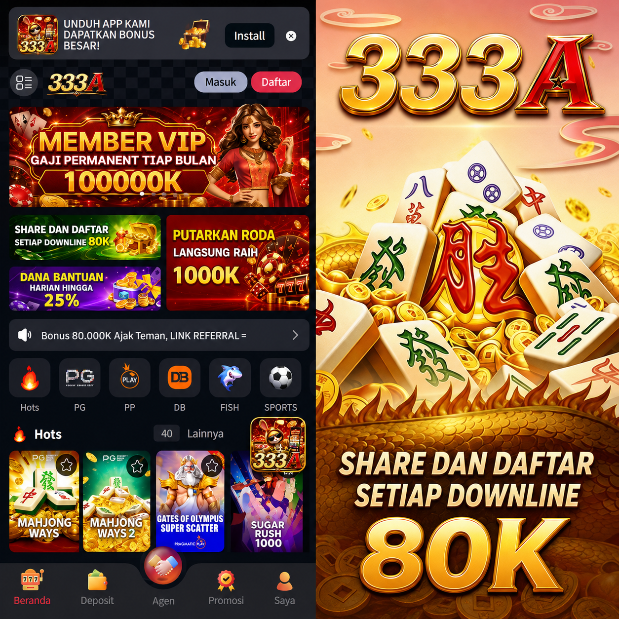 333A - 333a Pilihan Game PG Soft untuk Penggemar Slot Online