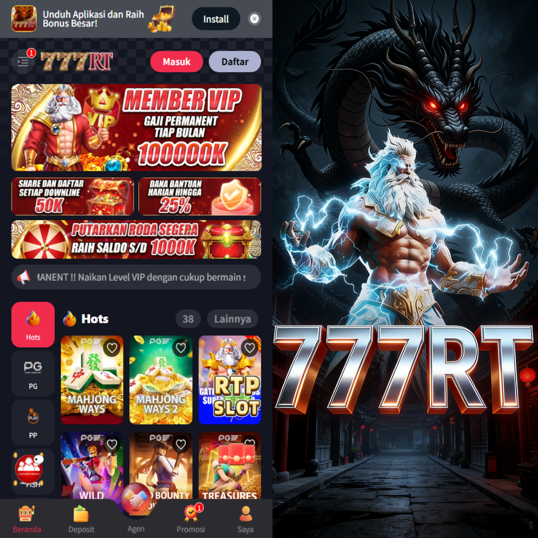 777RT - 777rt Situs Slot Online Resmi dengan Akses Daftar dan Login