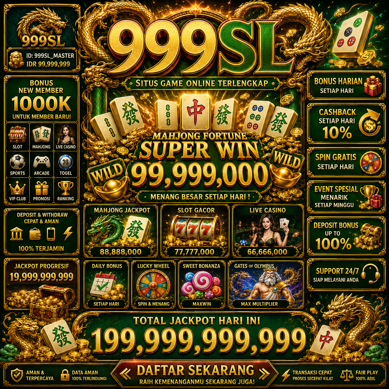 999SL - 999sl Slot Indonesia Jadi Pilihan untuk Menjelajahi Tema Slot Online Berbeda