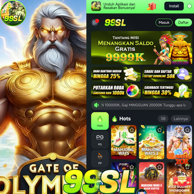 99SL - Situs Resmi Slot Online dari Berbagai Provider