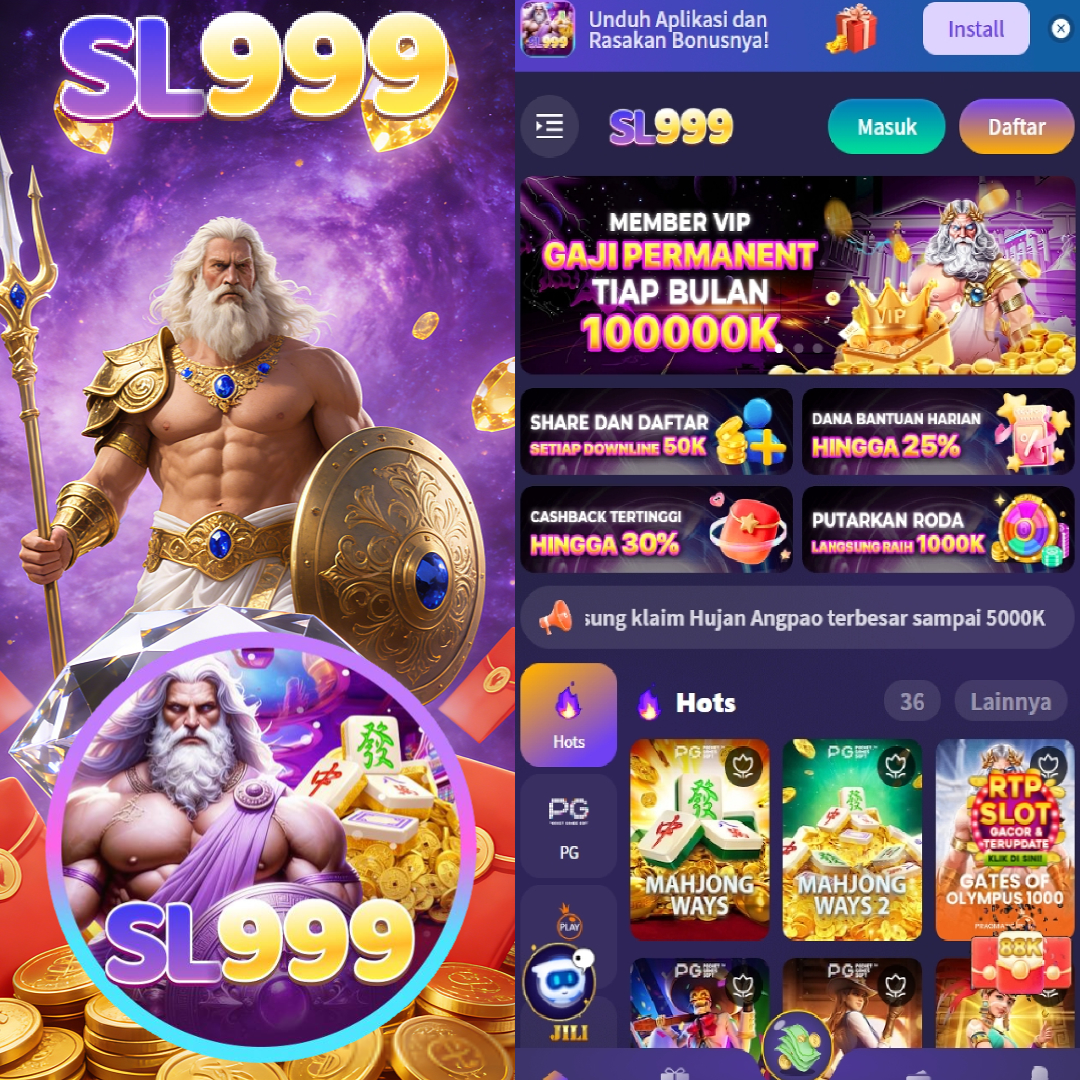 SL999 - Portal Resmi Game Kasino dengan Link Daftar dan Akses Alternatif